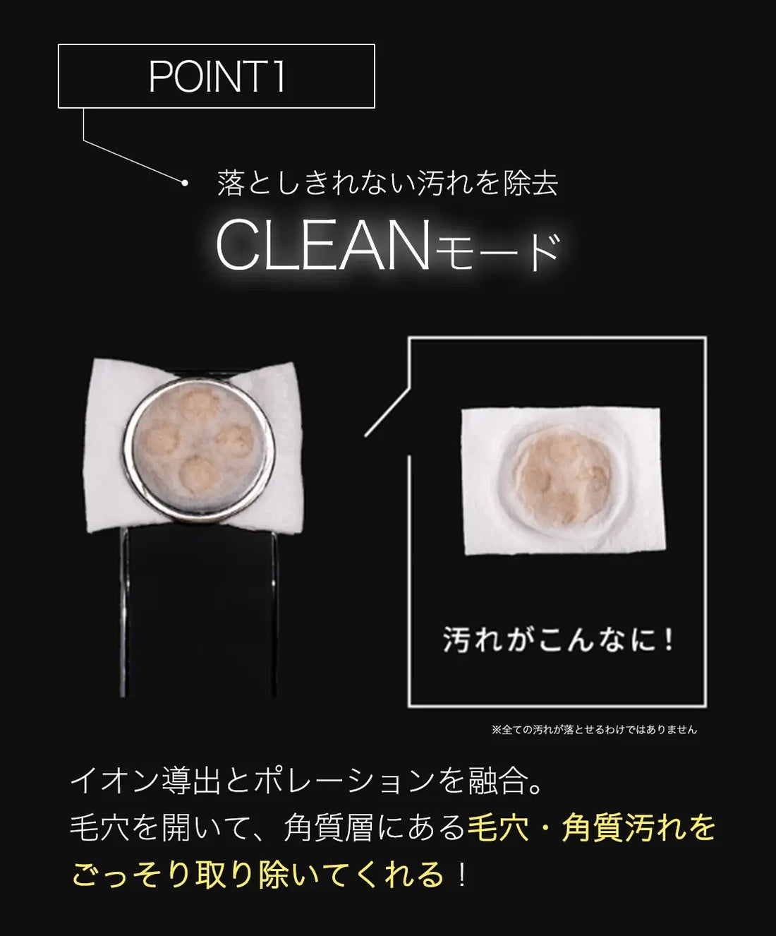 POINT1 CLEANモード