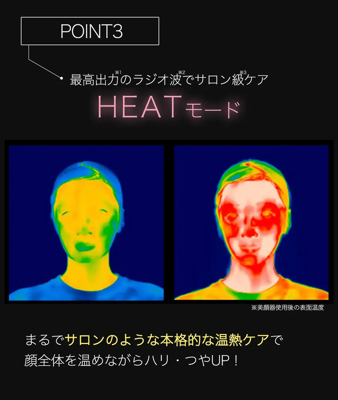 POINT3 HEATモード