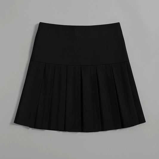 上品プリーツ ロングスカート 着用イメージ 1