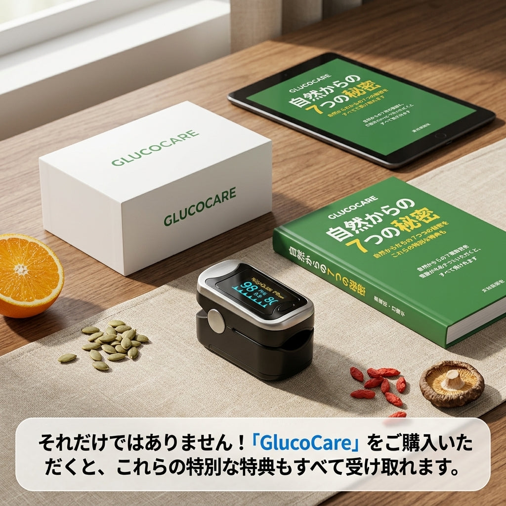 【GlucoCare™】3-in-1スマート健康モニター｜指先ワンタッチで、毎日の健康チェック習慣を